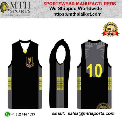 Reversible Basketball Jerseys with Numbers