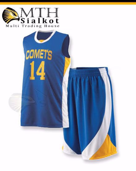Youth basketball uniforms