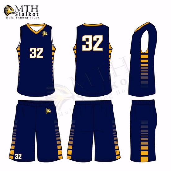 Custom mens basketball uniforms