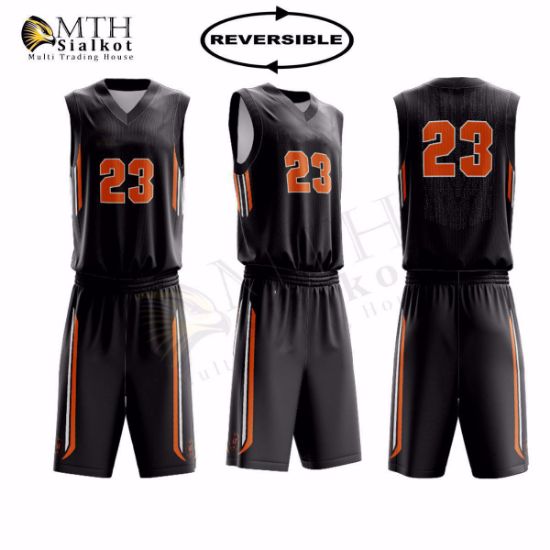 Reversible Custom Basketball Uniforms