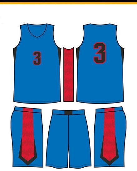 Sublimation Basketball Jersey Design