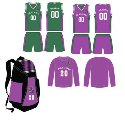 Custom basketball clothing