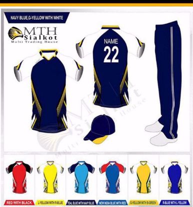 New Sublimation Custom Cricket Uniforms