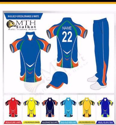 Cricket Coloured Clothing