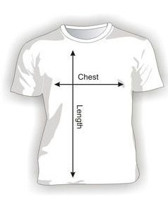 cricket shirt or jersey size chart