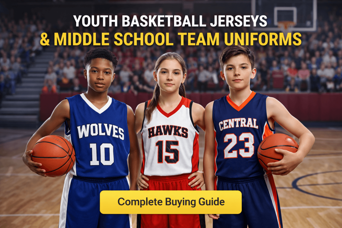 Youth Basketball Jerseys & Middle School Team Uniforms: Complete Buying Guide