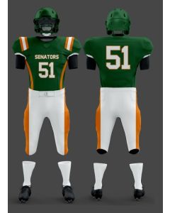 Professional american football uniforms