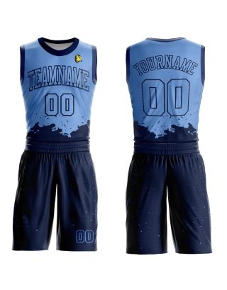 basketball uniform blue