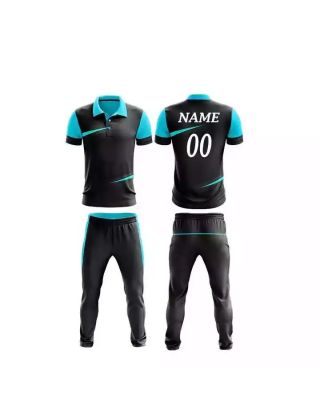Cricket club team kits uniforms dress clothing
