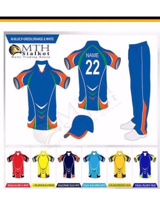 Cricket Coloured Clothing