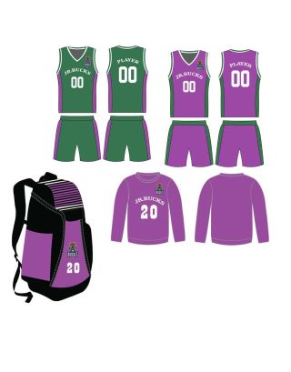 Custom basketball clothing