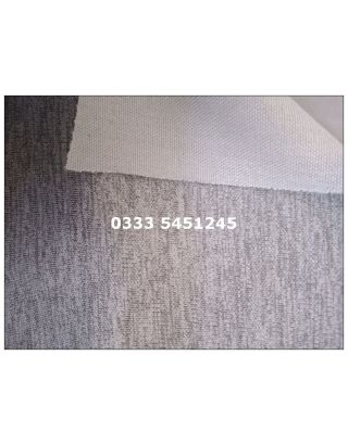 Grey melange fabric