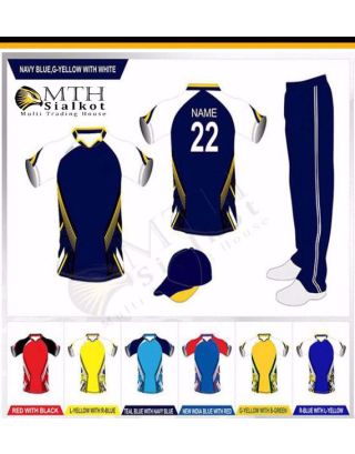 New Sublimation Custom Cricket Uniforms