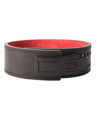Weight Lifting Leather Belt Lever Buckle