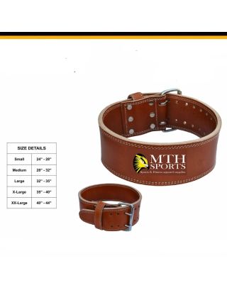 Weight Lifting Leather Belt