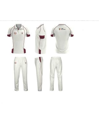 White cricket kit design