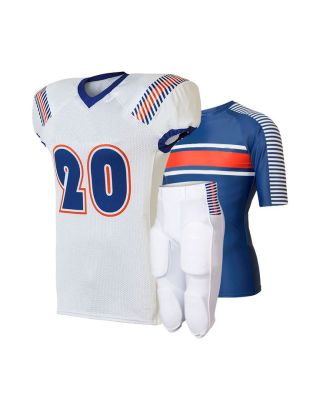 Women's American football uniforms