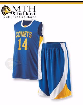 Youth basketball uniforms