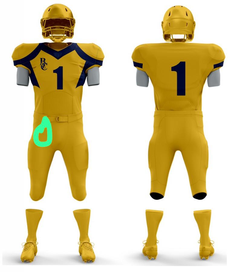 Custom American Football Uniform