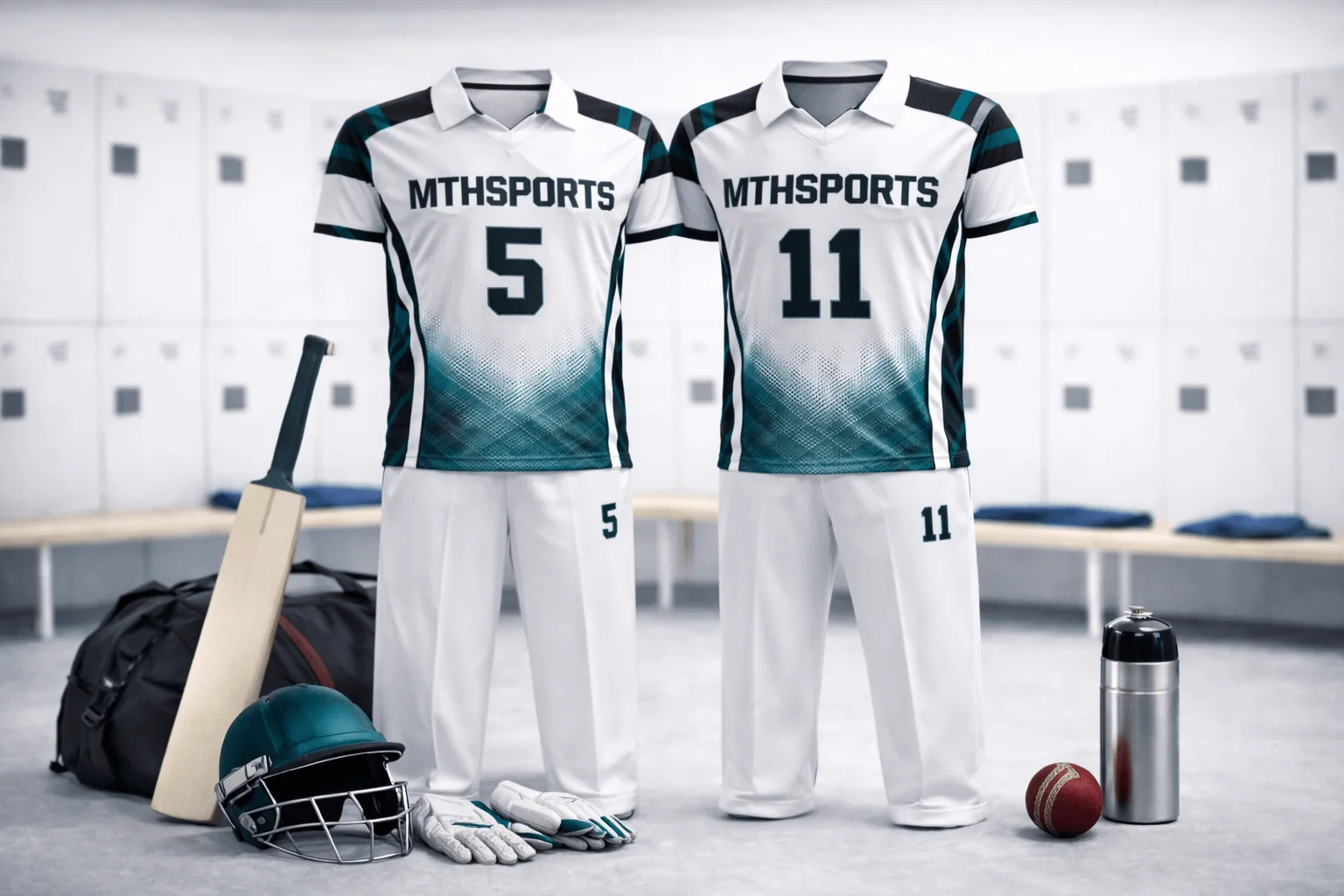 Custom Cricket Uniforms - Sublimated Cricket Jerseys and Team Kits
