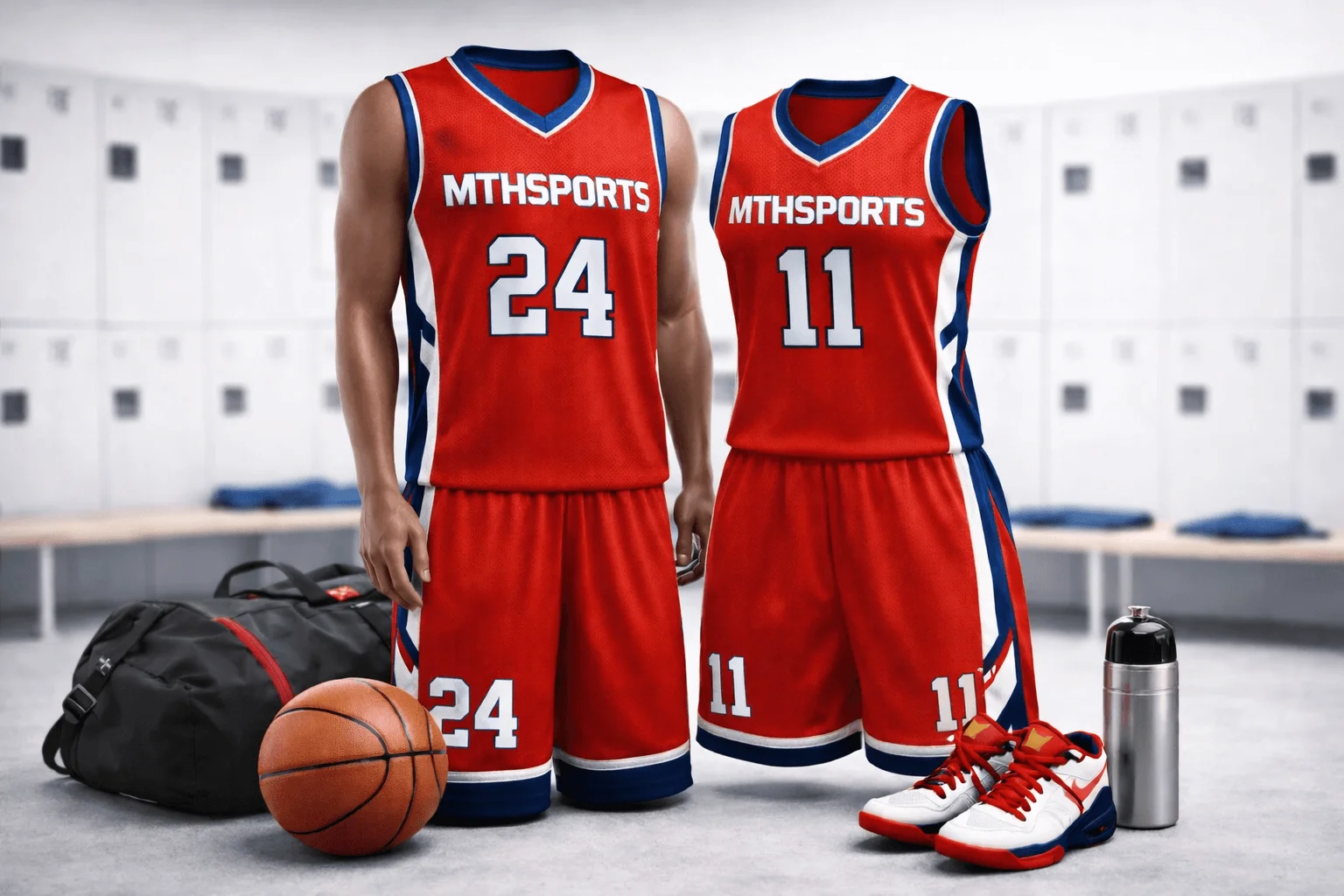 Custom Basketball Uniforms for AAU, School and Club Teams