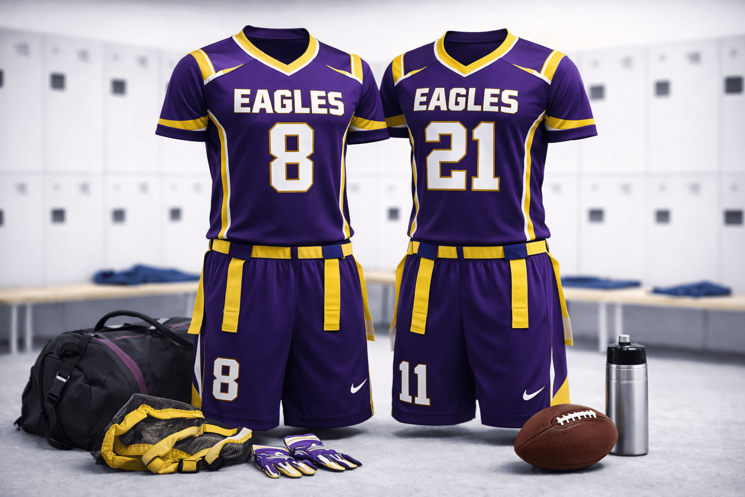 Custom Flag Football Uniforms for Youth and League Teams