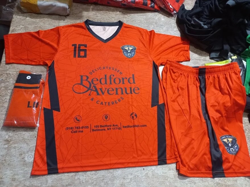 Soccer Sublimated kit set with socks