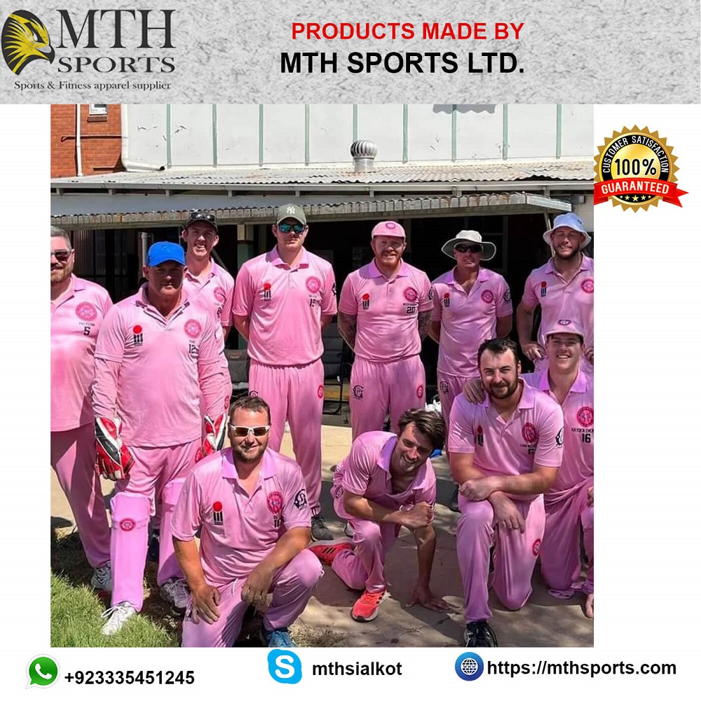 Custom cricket kit with half or full sleeves